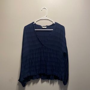 Lucky brand cropped long sleeve.